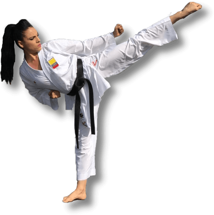 Stefanny Medina - Campeona colombiana de Karate - Arawaza: Los mejores equipos y uniformes de kÃ¡rate en Colombia